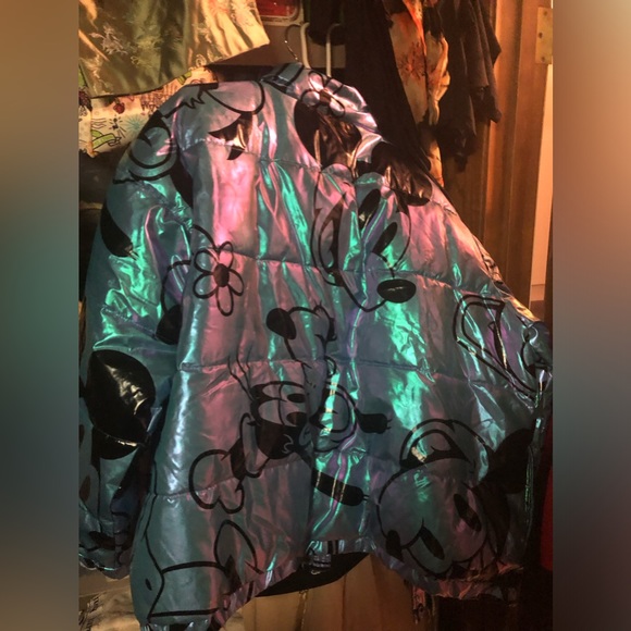 🎠Disney Iridescent Puffer Jacket- 680 $70 or $60 w/offer - Picture 3 of 3